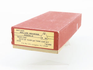 HO Scale Roller Bearing Models RBM Kit 627-606 GATX Dow Beer Can Tank Car
