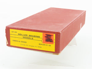 HO Roller Bearing Models RBM Kit 627-405 CCR Corinth & Counce Box Car #1019