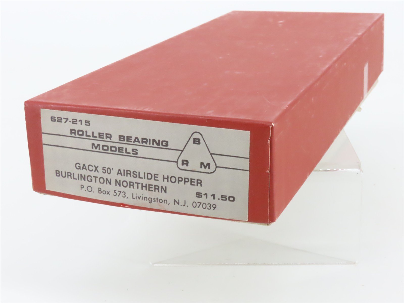 HO Roller Bearing Models RBM Kit 627-215 BN Burlington Northern Hopper #410464