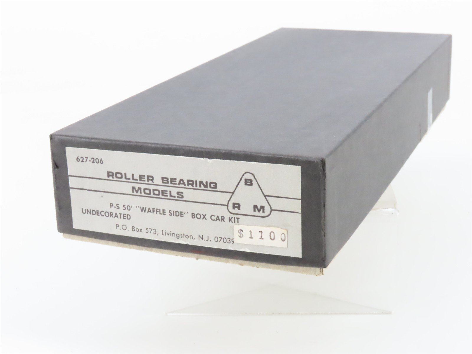 HO Scale Roller Bearing Models RBM Kit 627-206 Undecorated 50' Box Car