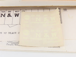 HO Scale Roller Bearing Models Kit 627-301 N&W Norfolk & Western Hopper #131408