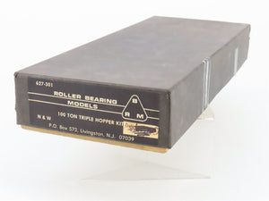 HO Scale Roller Bearing Models Kit 627-301 N&W Norfolk & Western Hopper #131408