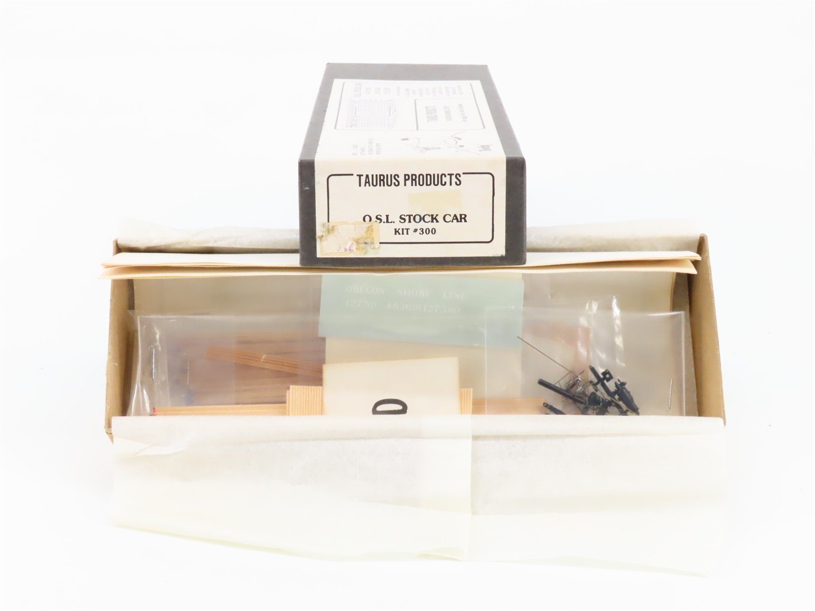 HO Scale Taurus Products Kit #300 OSL Oregon Short Line Stock Car #12750