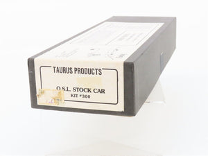 HO Scale Taurus Products Kit #300 OSL Oregon Short Line Stock Car #12750