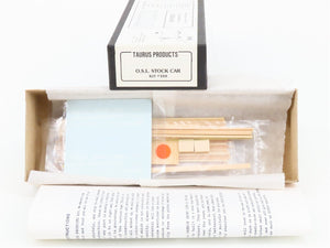 HO Scale Taurus Products Kit #300 OSL Oregon Short Line Stock Car #12750