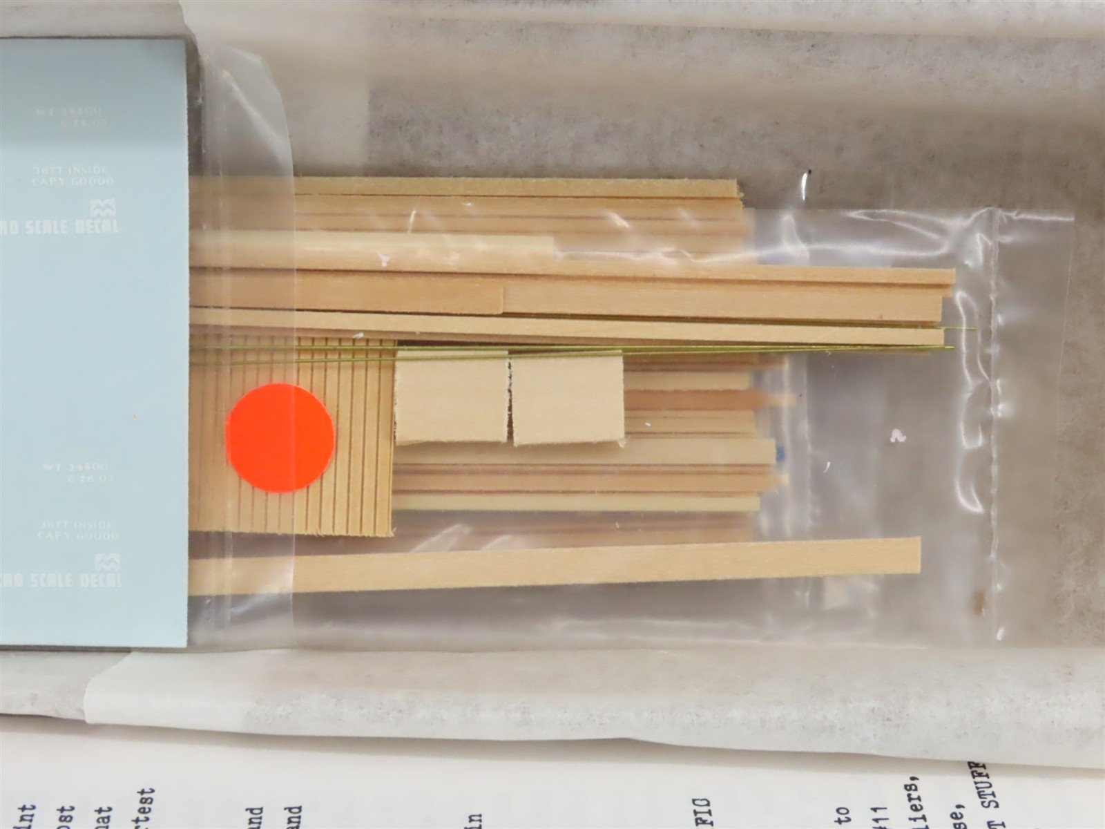 HO Scale Taurus Products Kit #300 OSL Oregon Short Line Stock Car #12750