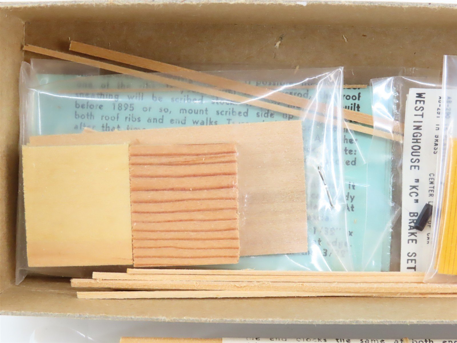 HO H-D Scale Models Kit 208 WEX Watergate Electronics 40' Wood Box Car #1974