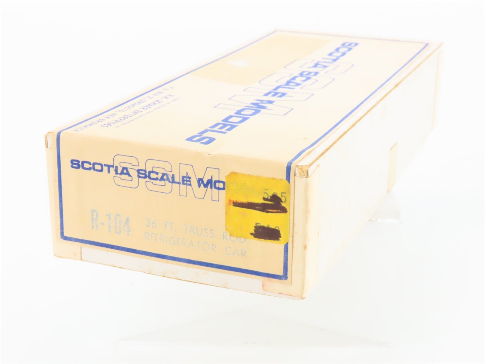 HO Scotia Scale Models Kit R-104 Unpainted 36' Truss Rod Reefer