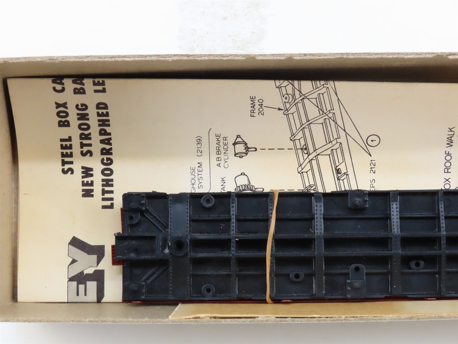 HO Scale Varney Kit B-73 NC&STL To And From Dixieland Steel Box Car #22145