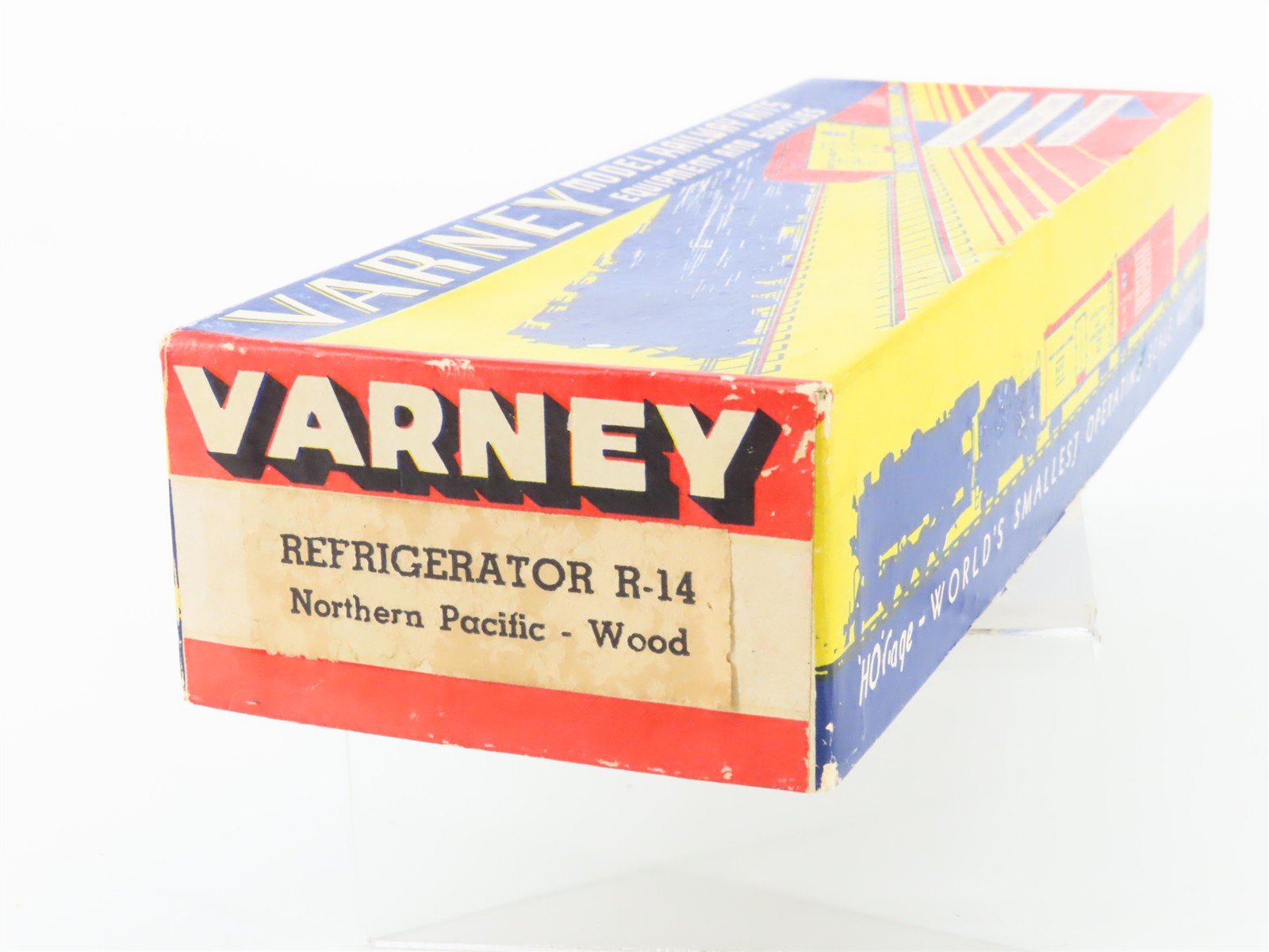 HO Scale Varney Kit R-14 NP Northern Pacific Railroad Wood Reefer #93542