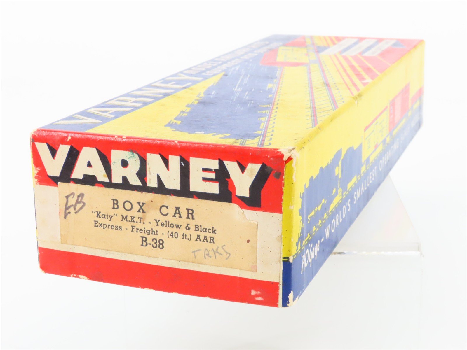 HO Scale Varney Kit B-38 M-K-T The Katy Single Door Box Car #45089