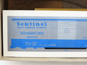 HO Scale Varney Kit B-42 B&O Baltimore & Ohio Sentinel 40' Box Car #466025