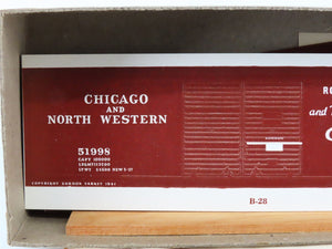 HO Scale Varney Kit B-28 CNW Chicago & North Western Double Door Box Car #51998