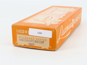 HO Scale Laconia Kit 3907 MBIX Merchants Biscuit Billboard Reefer #3907