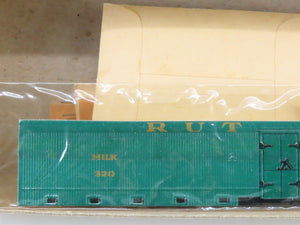 HO Scale Laconia Kit #320 RUT Rutland Railroad Milk Reefer #320