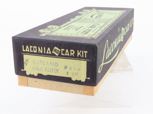 HO Scale Laconia Kit #320 RUT Rutland Railroad Milk Reefer #320