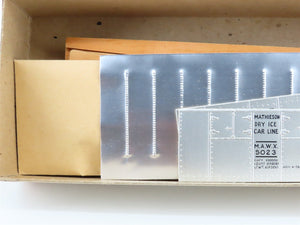 HO Scale Laconia Kit MAWX Mathieson Dry Ice Reefer #5023
