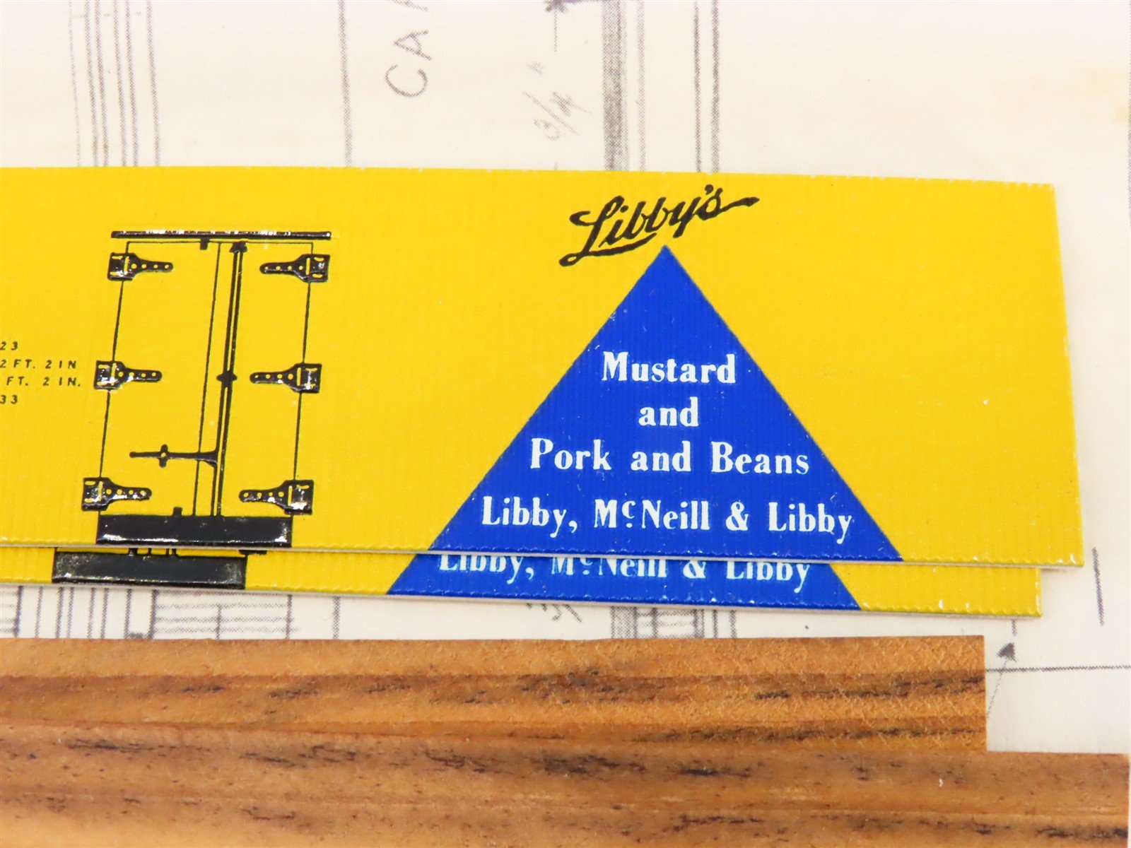 HO Scale Laconia Kit LMCN&L Libby's Pickles Billboard Reefer #1465