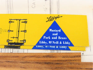 HO Scale Laconia Kit LMCN&L Libby's Pickles Billboard Reefer #1465