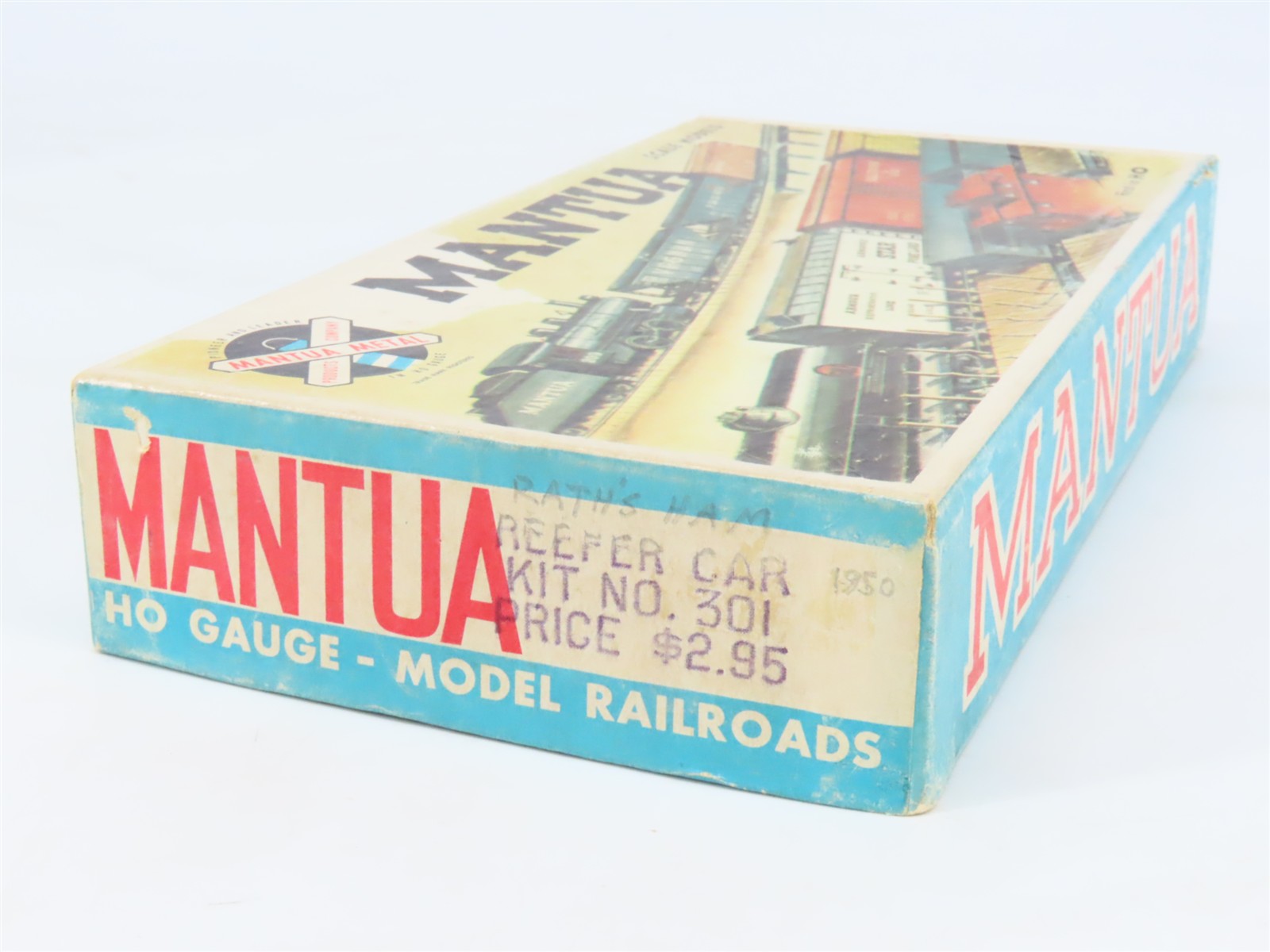 HO Scale Mantua Kit No. 301 RPRX Rath's Black Hawk Ham Reefer #208