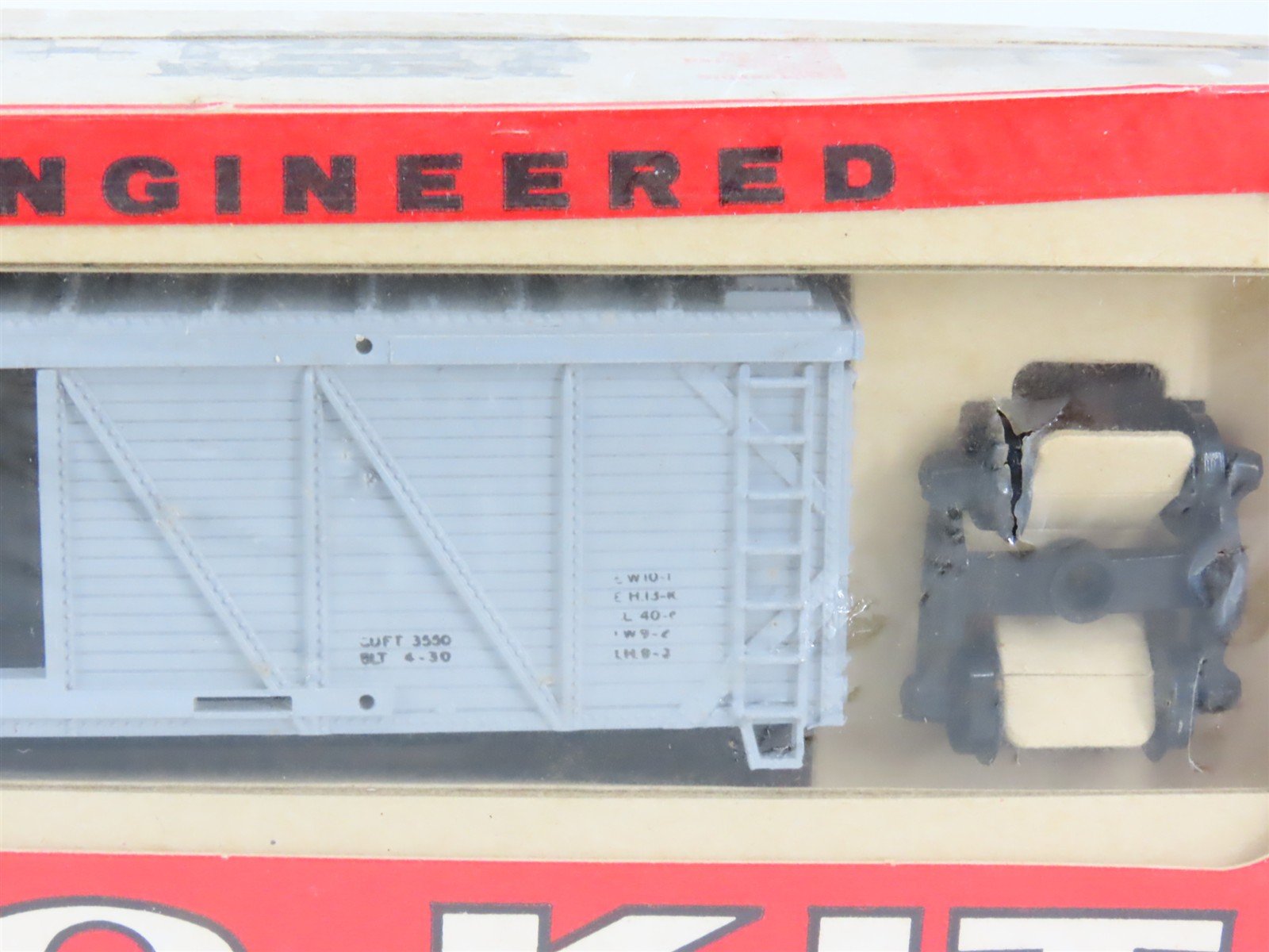 HO Scale Varney Kit 2465K VGN Virginian Wood Braced Box Car #61550 - Sealed