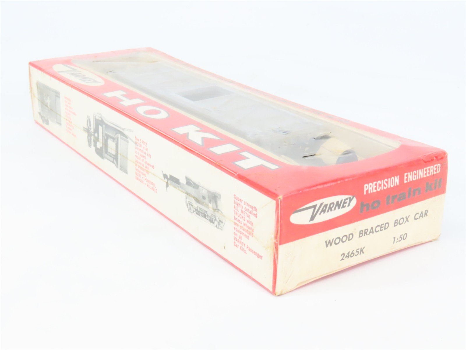 HO Scale Varney Kit 2465K VGN Virginian Wood Braced Box Car #61550 - Sealed