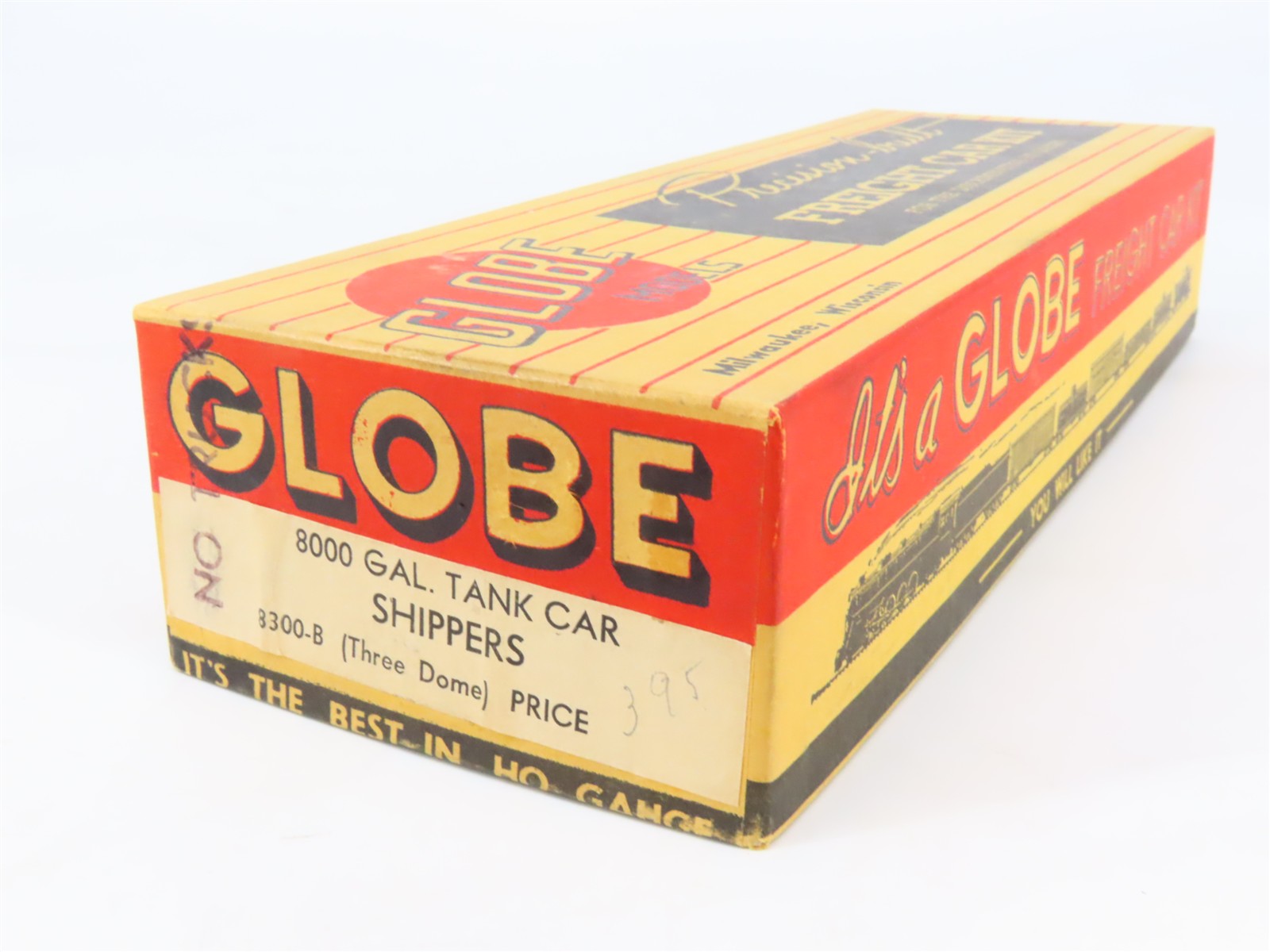 HO Scale Globe Kit 8300-B SHPX Shipper's Car Line Tank Car #312
