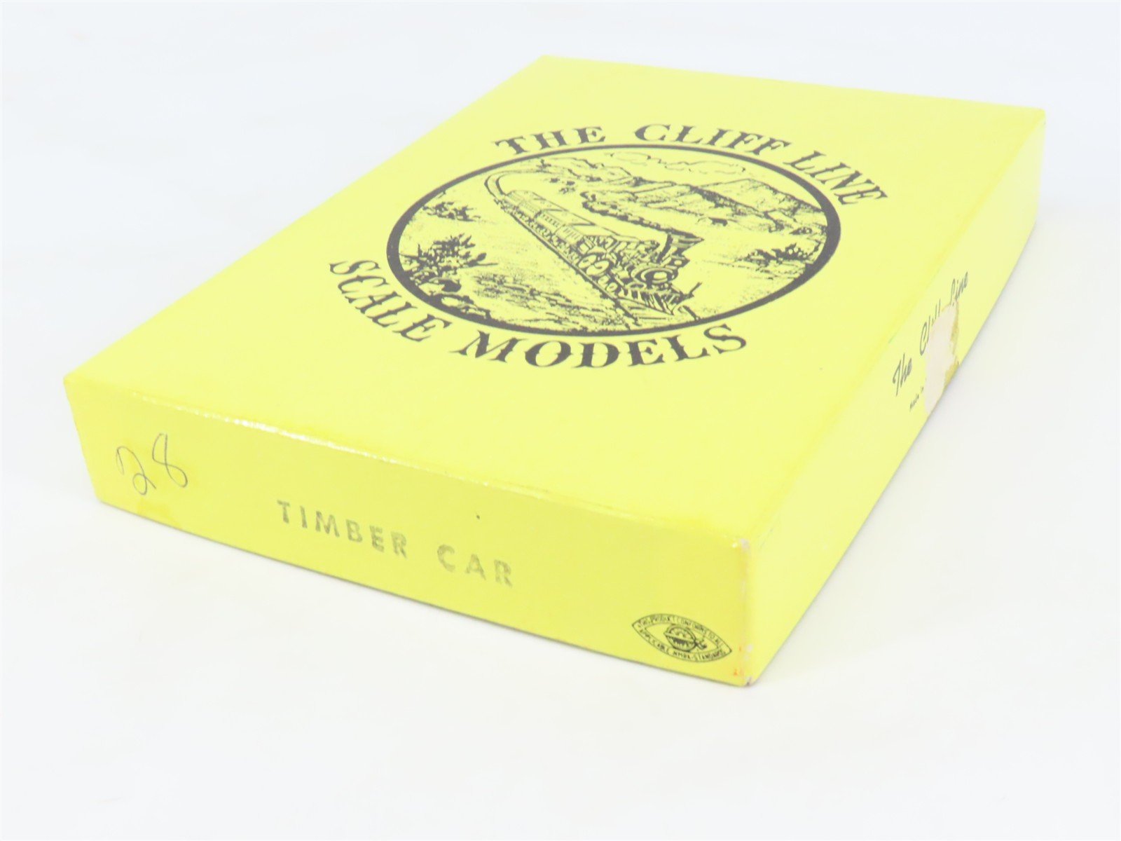 HO The Cliff Line Scale Models Kit of 2 Log & Timber Car