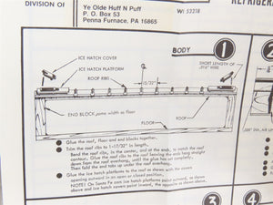 HO Scale Ye Olde Huff-N-Puff Silver Streak Kit 437 NADX Baby Ruth Reefer #4511