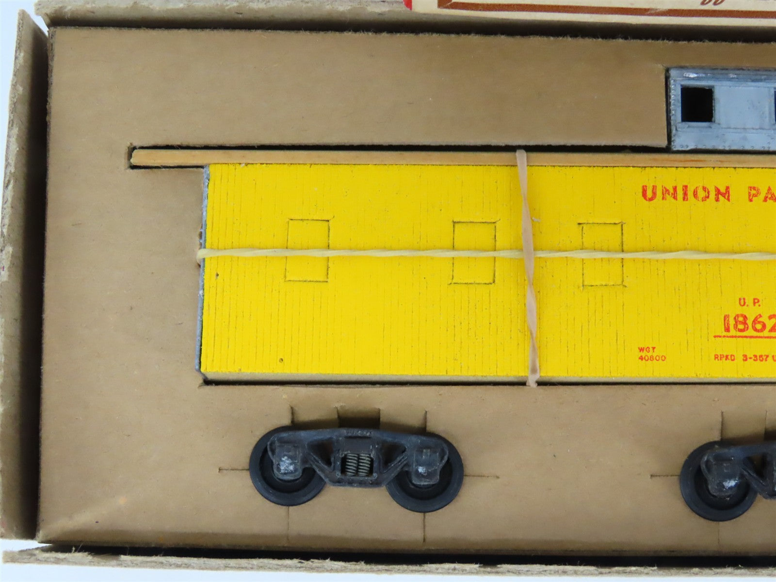 HO Scale The Cliff Line Kit TC-4 UP Union Pacific Railroad Caboose #1862