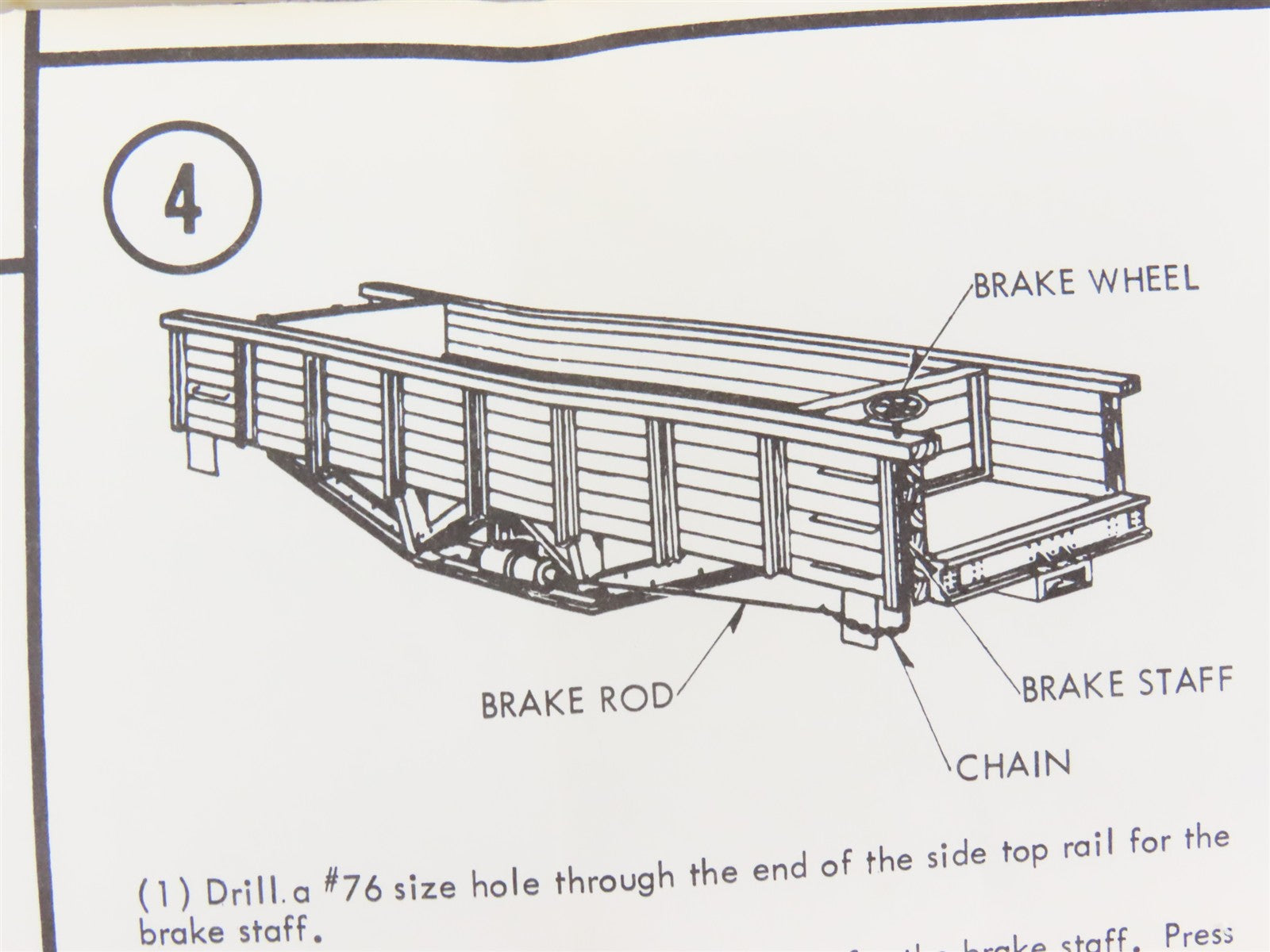 HO Scale Ye Olde Huff-N-Puff Silver Streak Kit 161 Undecorated Hart Gondola