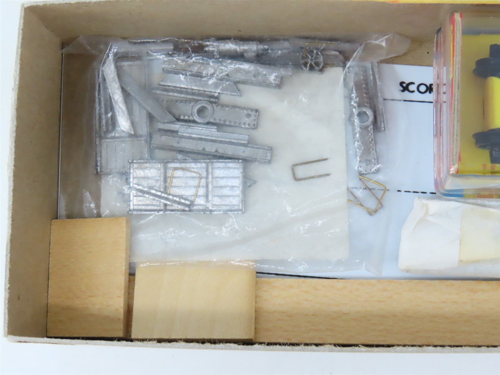 HO Scale Ye Olde Huff-N-Puff Silver Streak Kit 161 Undecorated Hart Gondola
