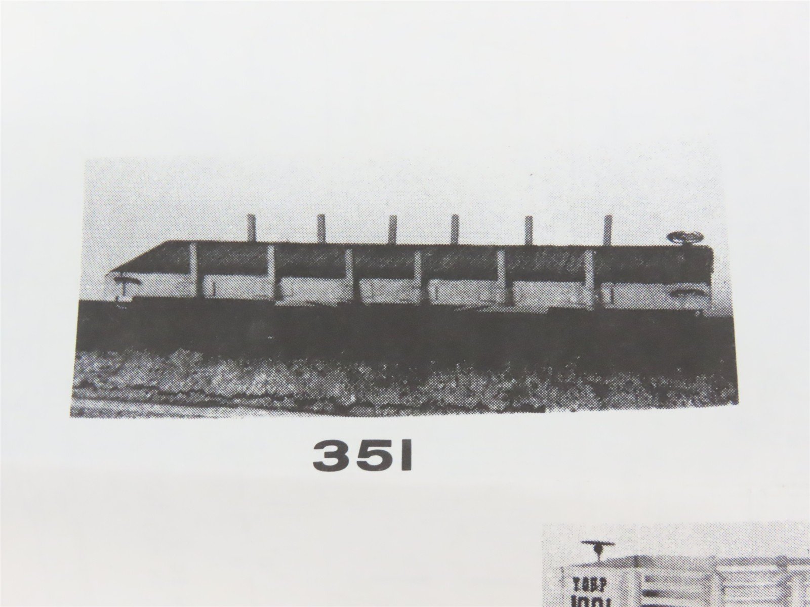 HO Scale Ye Olde Huff-N-Puff Kit 351 Undecorated Oldie Flat Car