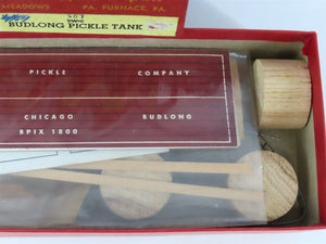 HO Scale Ye Olde Huff-N-Puff Kit 507 BPIX Budlong Pickle Tank Car #1800