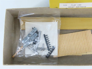 HO Scale Ye Olde Huff-N-Puff Kit 121 GN Great Northern Railway Flat Car #42736