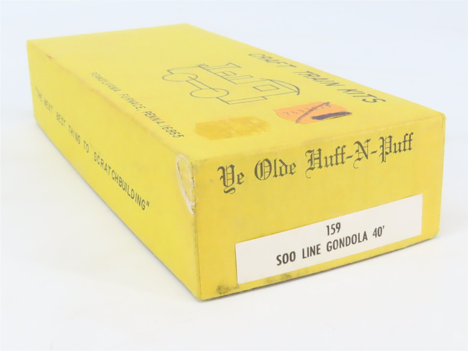 HO Scale Ye Olde Huff-N-Puff Kit 159 SOO Line 40' Gondola #37098