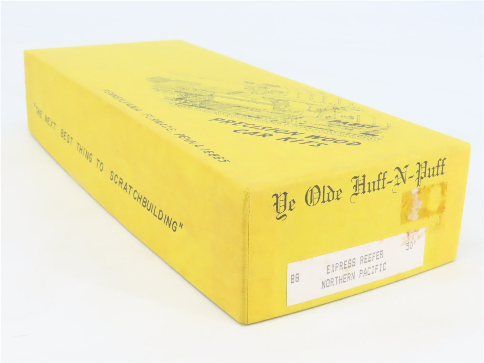 HO Scale Ye Olde Huff-N-Puff Kit 88 NP Northern Pacific Express Reefer #2200