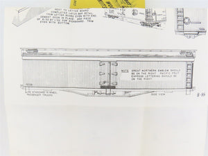 HO Scale Ye Olde Huff-N-Puff Kit 88 NP Northern Pacific Express Reefer #2200