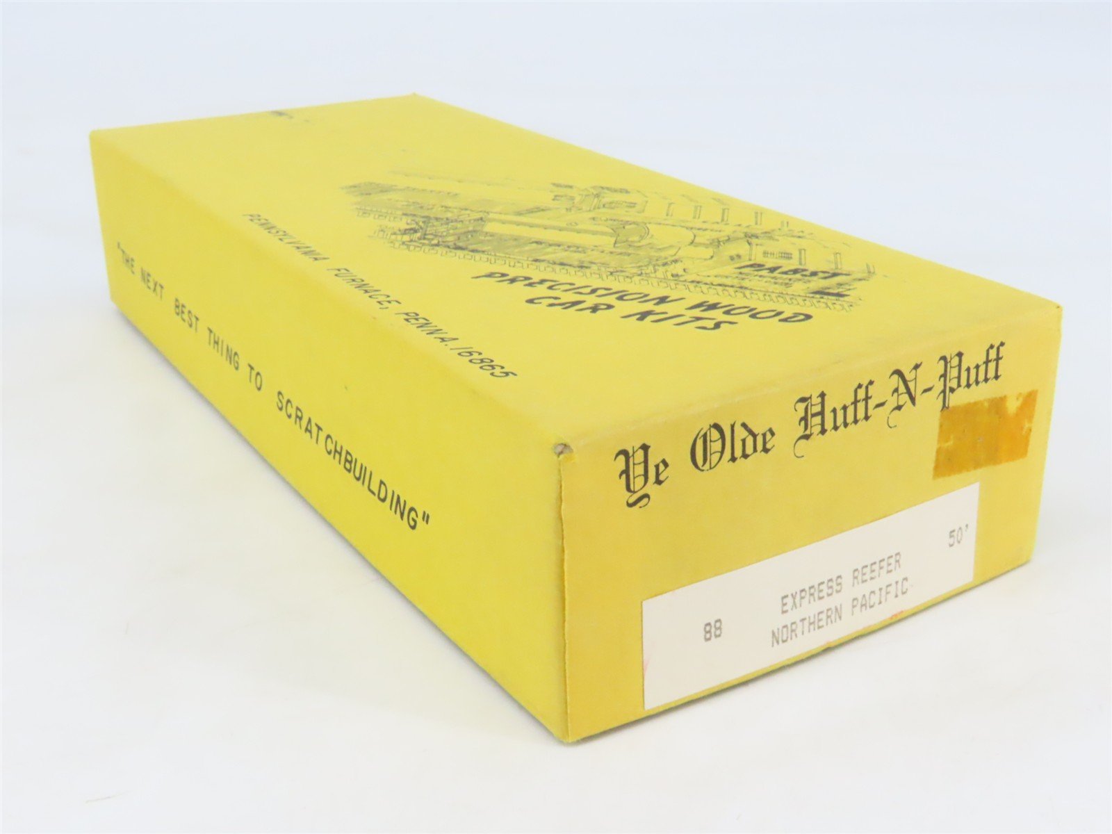 HO Scale Ye Olde Huff-N-Puff Kit 88 NP Northern Pacific Express Reefer #2200