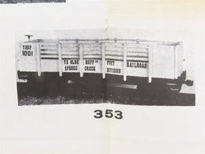 HO Scale Ye Olde Huff-N-Puff Kit 353 Undecorated Oldie Coke Car