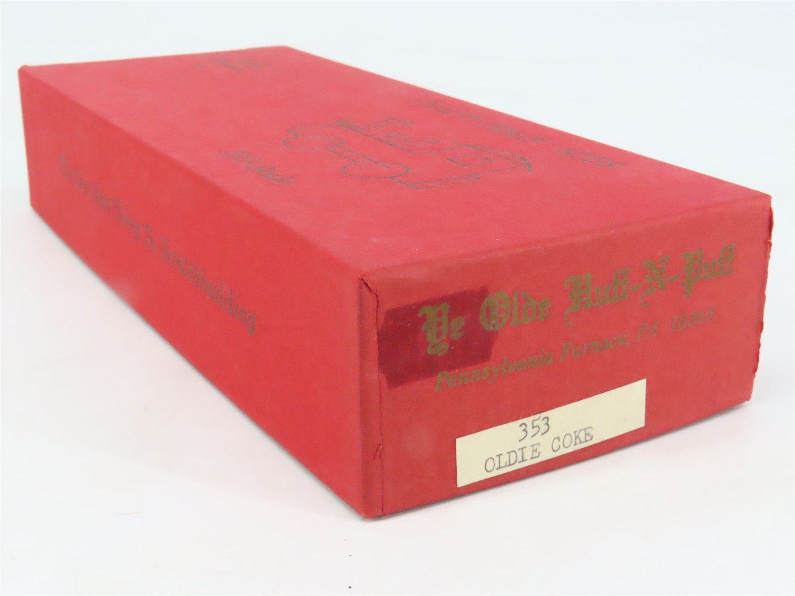 HO Scale Ye Olde Huff-N-Puff Kit 353 Undecorated Oldie Coke