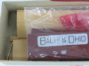 HO Scale Ye Olde Huff-N-Puff Kit B&O Baltimore & Ohio Railroad Box Car #35689