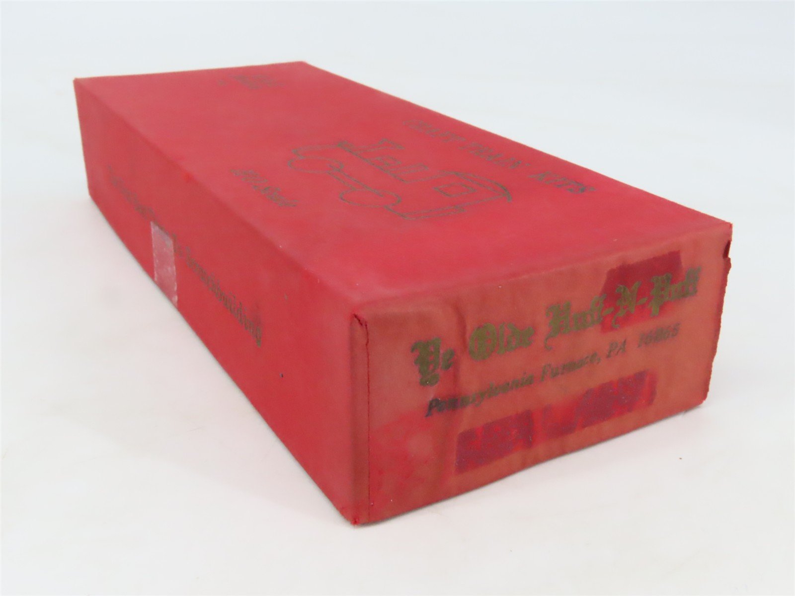 HO Scale Ye Olde Huff-N-Puff Kit B&O Baltimore & Ohio Railroad Box Car #35689