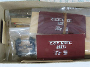 HO Scale Marker Light Models Kit 706 CCC&STL New York Central Box Car #56371