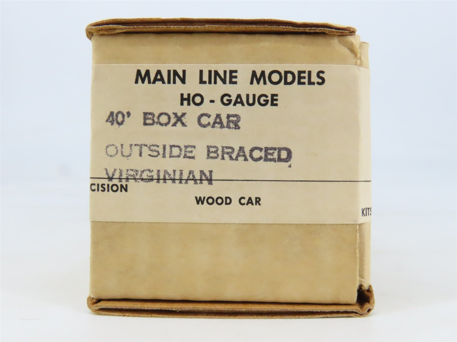 HO Scale Mainline Kit VGN Virginian Railroad 40' Outside Braced Box Car #72134