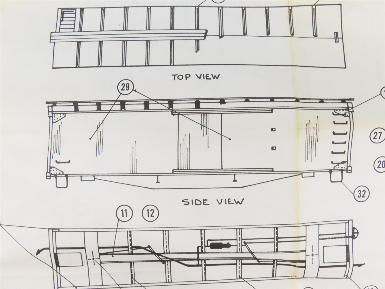 HO Scale Marker Light Models Kit NP Northern Pacific Railroad Box Car #5675