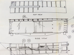 HO Scale Marker Light Models Kit NP Northern Pacific Railroad Box Car #5675