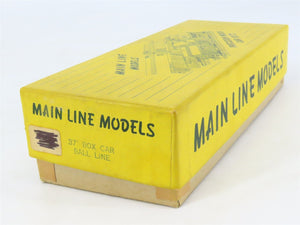 HO Scale Main Line Models Kit MWR Ball Glass Jars 37' Wood Box Car #1024