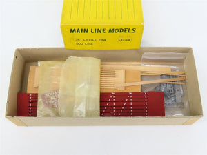 HO Scale Main Line Models Kit CC-12 SOO Line 36' Cattle Car #7594230