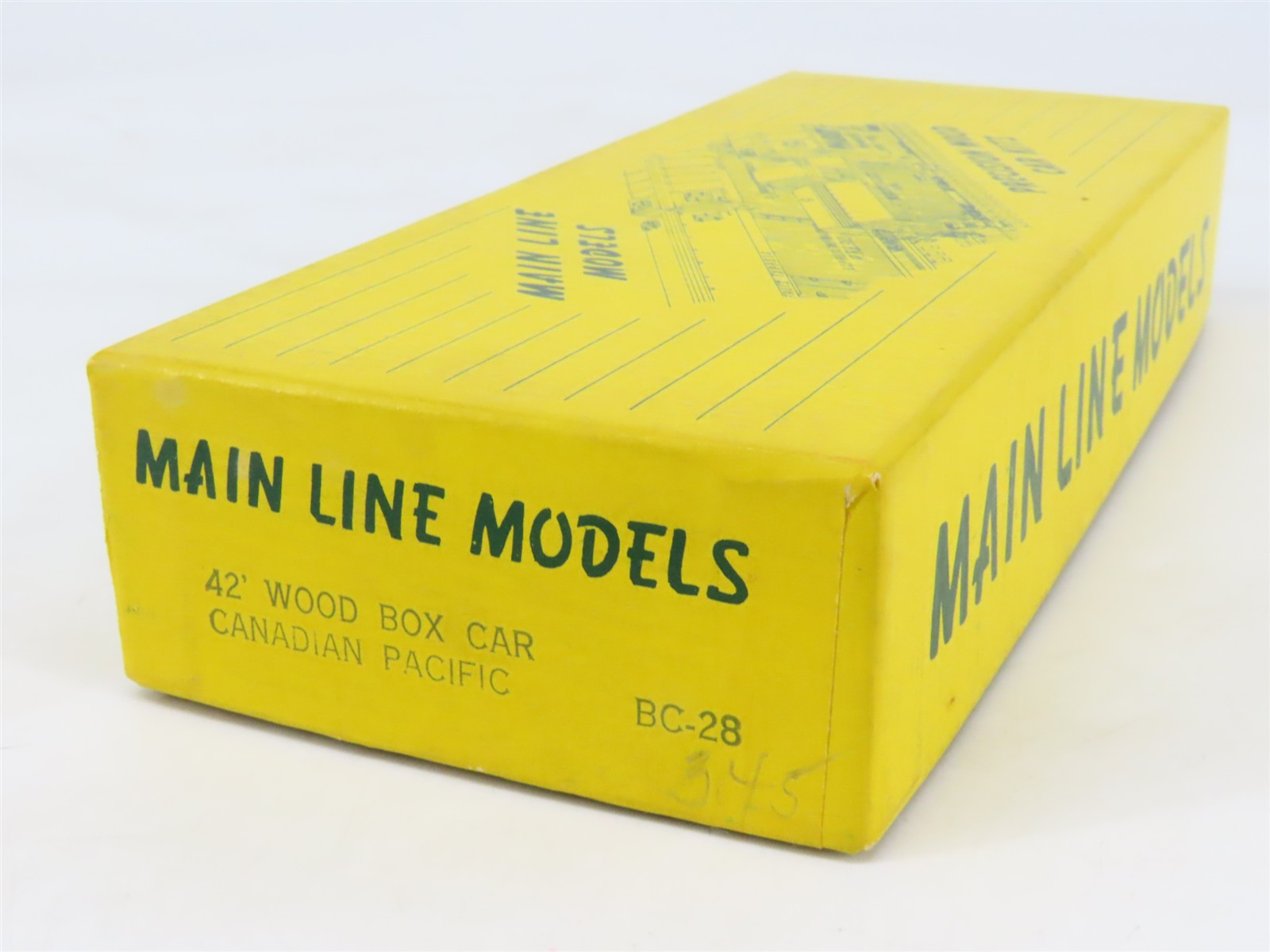 HO Scale Main Line Models Kit BC-28 CP Canadian Pacific 42' Box Car #203581